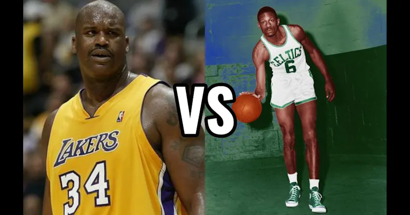 Bill Russell vs. Shaquille O'Neal