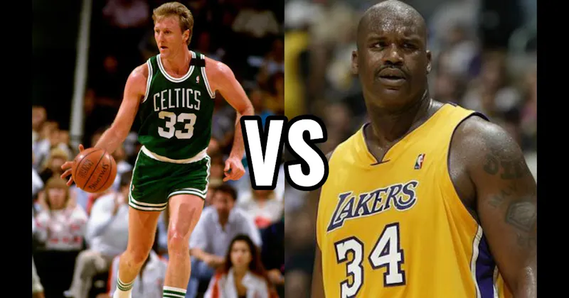 Larry Bird vs. Shaquille O'Neal