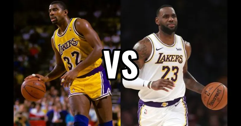 LeBron James vs. Magic Johnson
