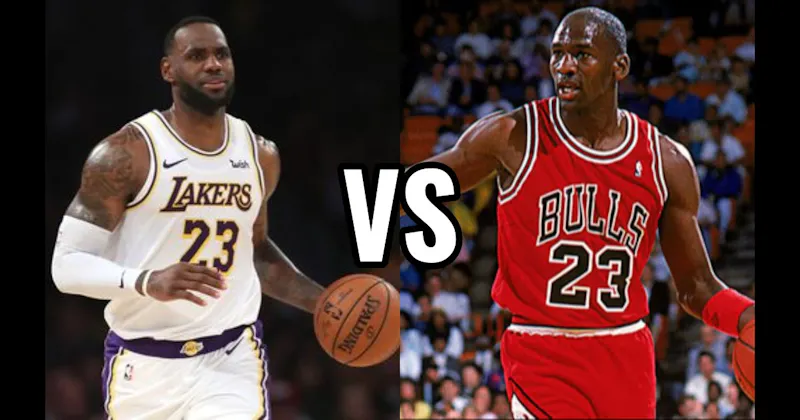 LeBron James vs. Michael Jordan