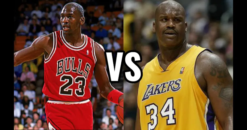 Michael Jordan vs. Shaquille O'Neal