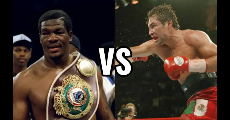 Oscar De La Hoya vs. Riddick Bowe