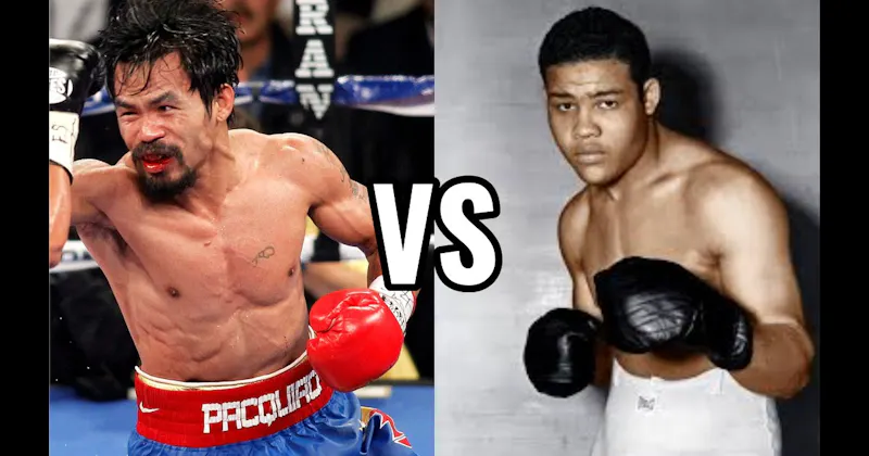 Joe Louis vs. Manny Pacquiao