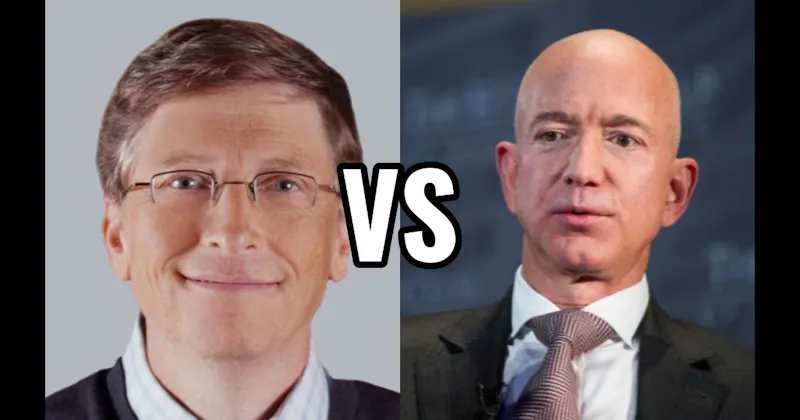Bill Gates vs. Jeff Bezos