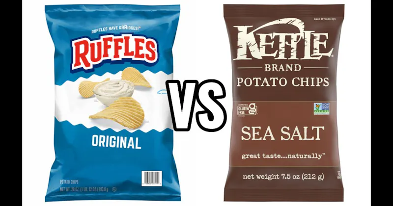 Kettle Brand vs. Ruffles