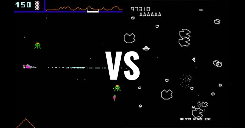 Asteroids vs. Defender