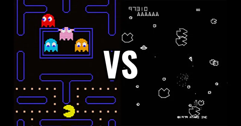 Asteroids vs. Pac-Man