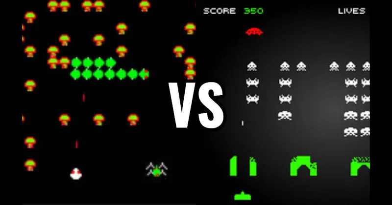 Centipede vs. Space Invaders