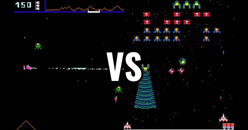 Defender vs. Galaga