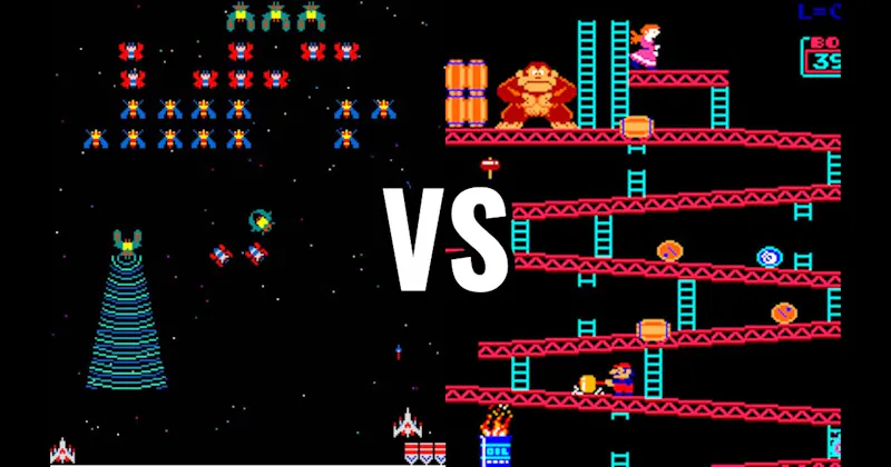 Donkey Kong vs. Galaga