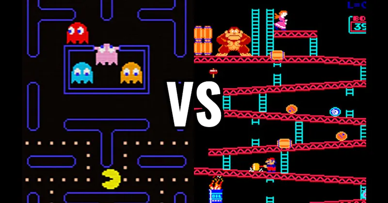 Donkey Kong vs. Pac-Man