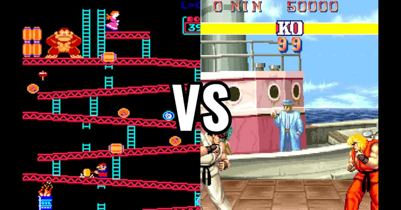 Donkey Kong vs. Street Fighter II