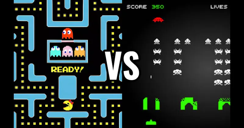 Ms. Pac-Man vs. Space Invaders