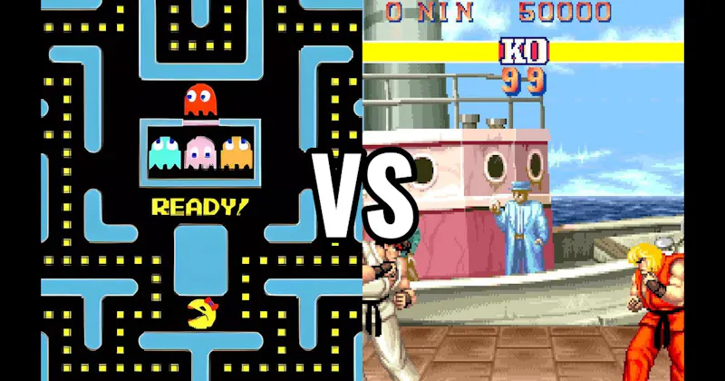 Ms. Pac-Man vs. Street Fighter II