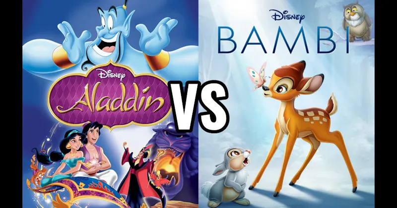Aladdin vs. Bambi