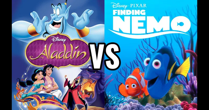 Aladdin vs. Finding Nemo