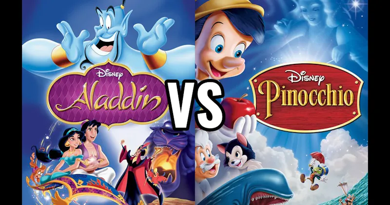 Aladdin vs. Pinocchio