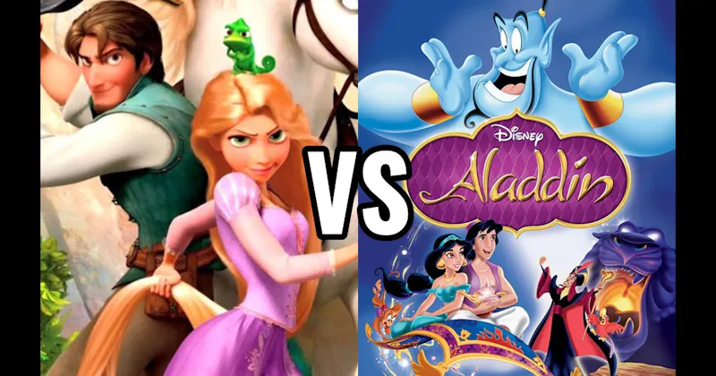 Aladdin vs. Tangled
