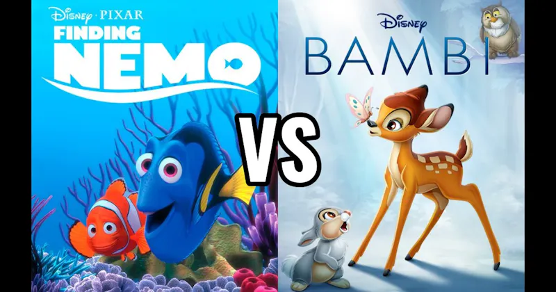 Bambi vs. Finding Nemo