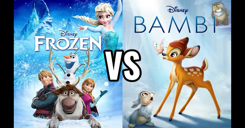 Bambi vs. Frozen
