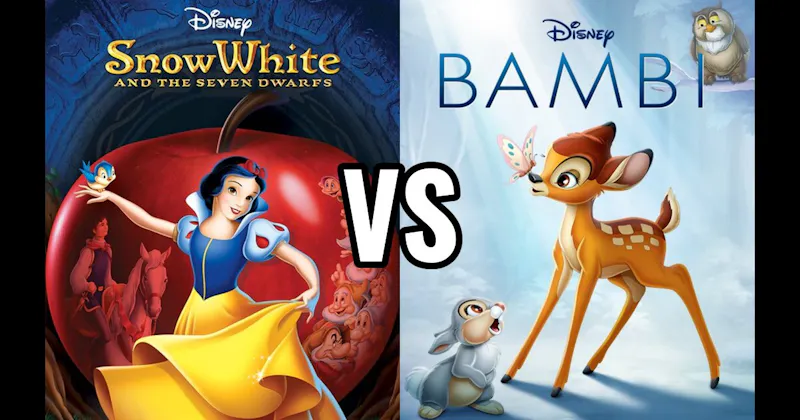 Bambi vs. Snow White and the Seven Dwarfs