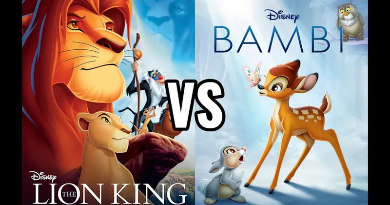 Bambi vs. The Lion King