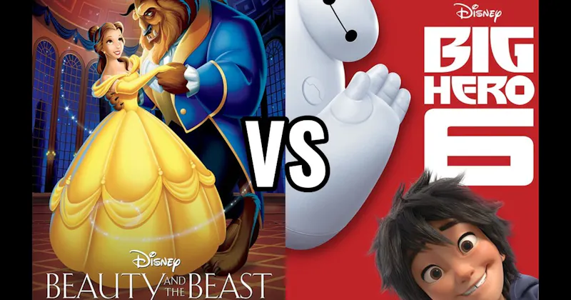 Beauty and the Beast vs. Big Hero 6