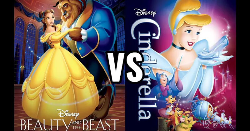 Beauty and the Beast vs. Cinderella