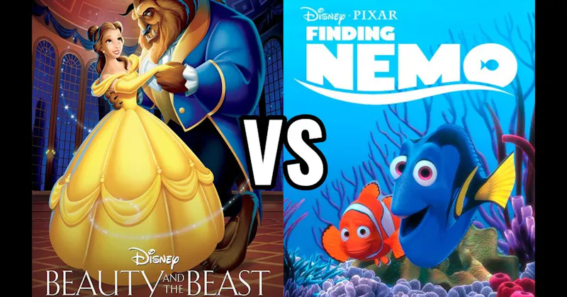 Beauty and the Beast vs. Finding Nemo