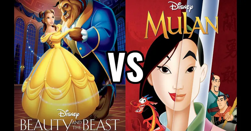 Beauty and the Beast vs. Mulan