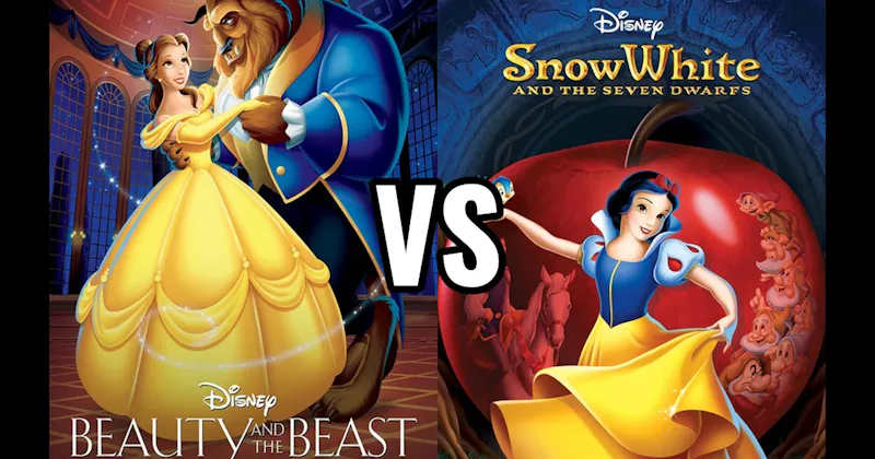 Beauty and the Beast vs. Snow White and the Seven Dwarfs