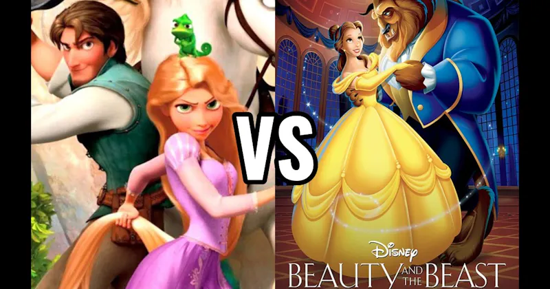Beauty and the Beast vs. Tangled