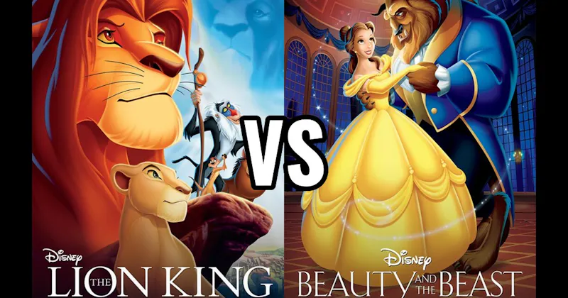 Beauty and the Beast vs. The Lion King