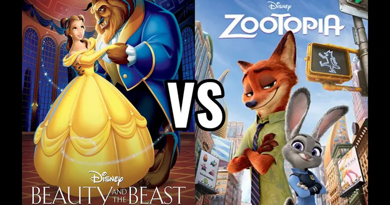 Beauty and the Beast vs. Zootopia