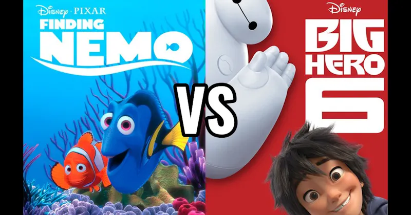 Big Hero 6 vs. Finding Nemo