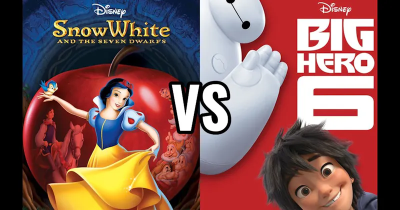 Big Hero 6 vs. Snow White and the Seven Dwarfs