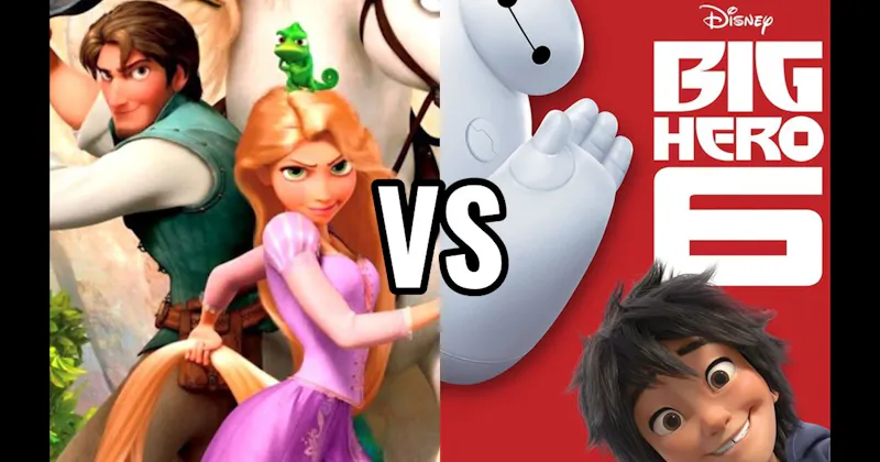 Big Hero 6 vs. Tangled