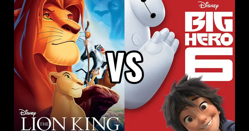 Big Hero 6 vs. The Lion King