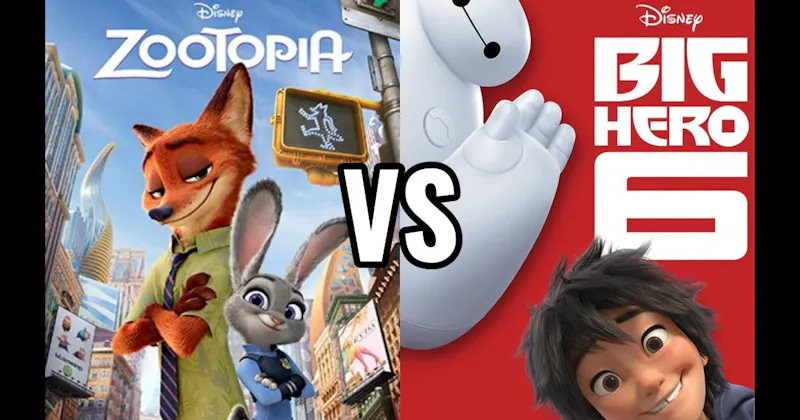 Big Hero 6 vs. Zootopia