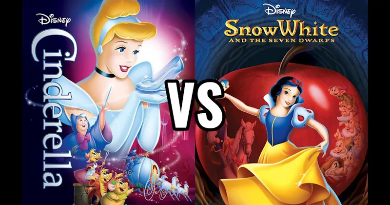 Cinderella vs. Snow White and the Seven Dwarfs