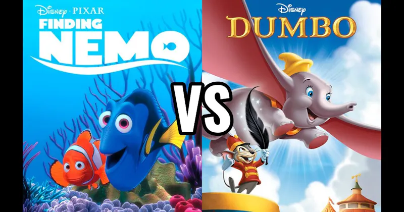 Dumbo vs. Finding Nemo