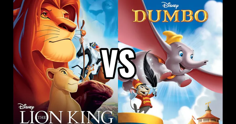 Dumbo vs. The Lion King