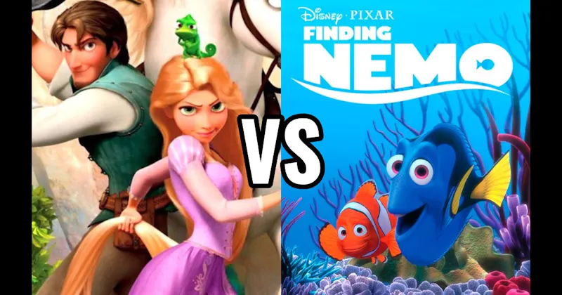 Finding Nemo vs. Tangled