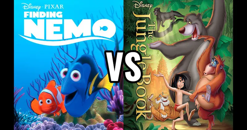 Finding Nemo vs. The Jungle Book