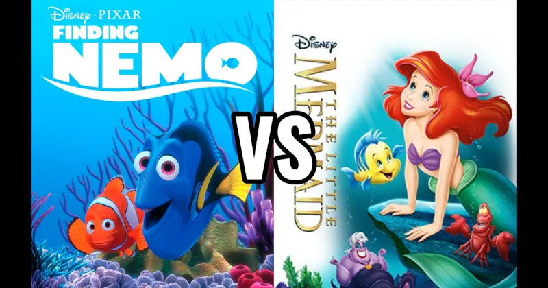 Finding Nemo vs. The Little Mermaid