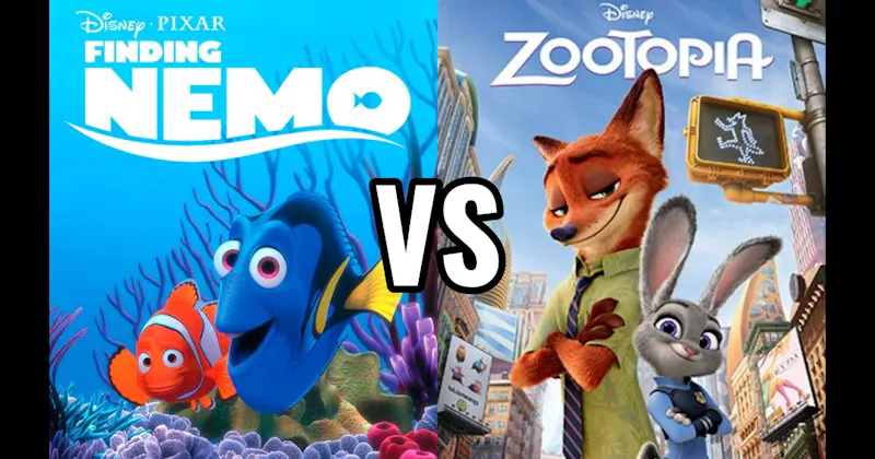Finding Nemo vs. Zootopia