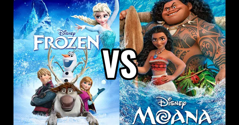 Frozen vs. Moana