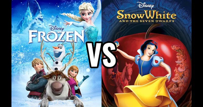 Frozen vs. Snow White and the Seven Dwarfs