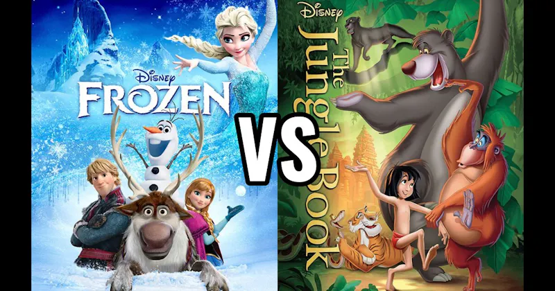 Frozen vs. The Jungle Book