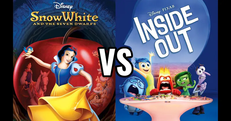 Inside Out vs. Snow White and the Seven Dwarfs